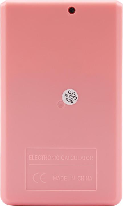 Produktbild Genie Taschenrechner 212P pink (Solarzellen, Batterien)