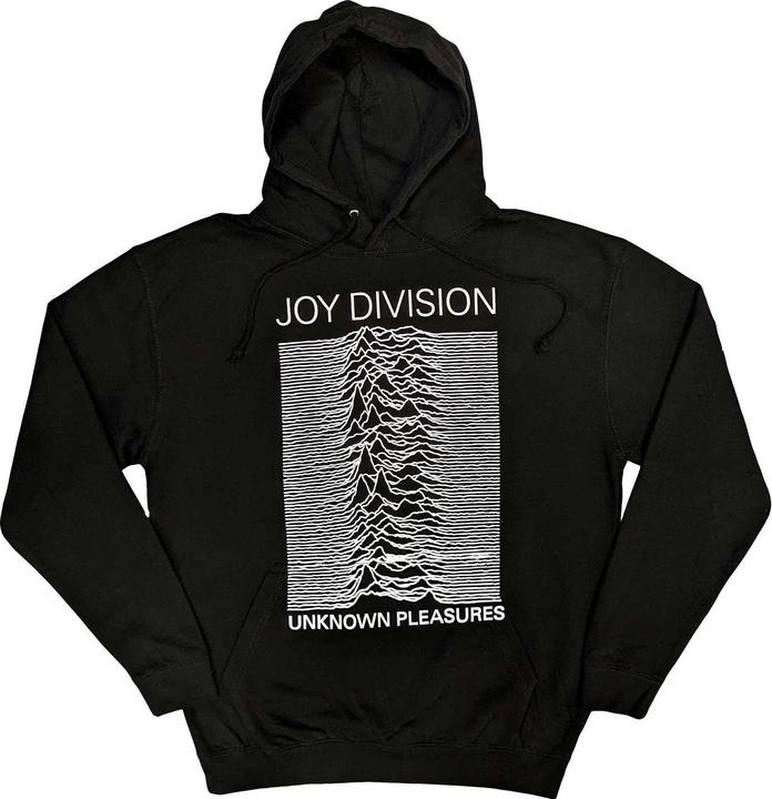 Actual product image Joy Division Unisex Adult Unknown Pleasures Hoodie (S)