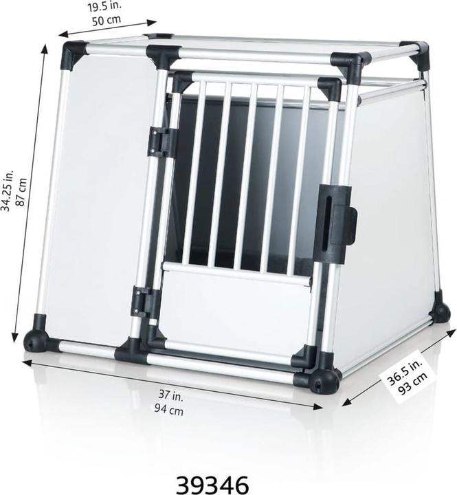 Image du produit Trixie Transportbox (Chien, Verrouillable, Fermeture de sécurité, Lavable en machine)