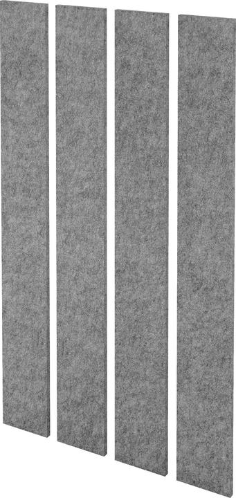 Image du produit Hammerbacher Ensemble de panneaux muraux acoustiques (25 x 2.5 x 200 cm)