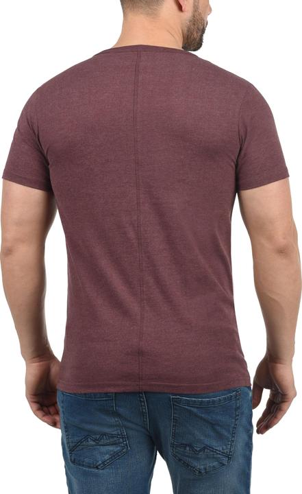 Image du produit Solid Dorian T-shirt À Manches Courtes Pour Homme Avec Col Grandad (XL)