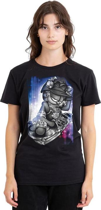 Immagine prodotto Garfield DJ Lazy Maglietta Adulto Unisex (L)
