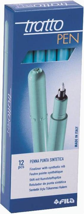 Immagine prodotto Tratto Fila 830726 - Penna a - Acquamarina - Confezione da 12 (Acquamarine, 0.50 mm, 12 x)