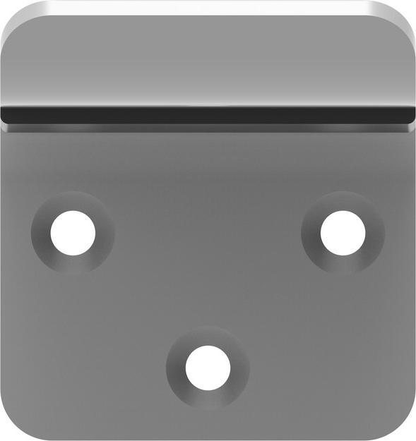 Actual product image Multibrackets Headphone holder wall, aluminium, silver, max 1 kg