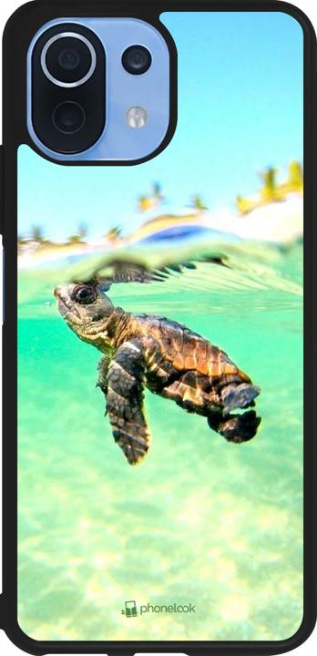 Produktbild PhoneLook Hülle Silikon schwarz Turtle Underwater (Xiaomi Mi 11 Lite 5G)