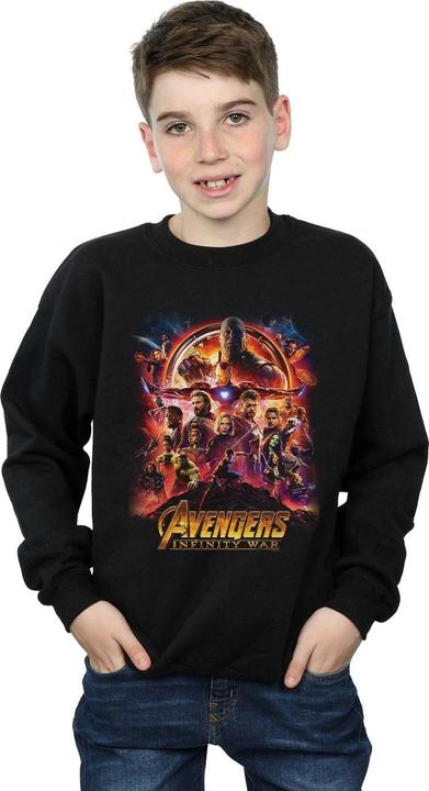 Immagine prodotto Avengers Infinity War Movie Poster Felpa Ragazzi (152, 158)