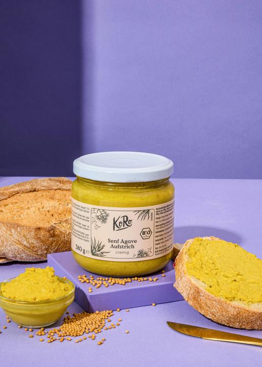 Immagine prodotto KoRo Crema spalmabile alla senape e agave (380 g)