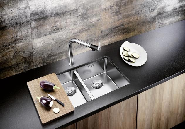 Actual product image Blanco Andano 340/180-U (Undermount sink, 44 cm, 58.50 cm)