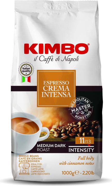 Kimbo Crema Intensa (1000 g, Torréfaction moyenne)