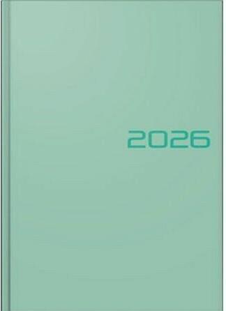 Simplex Wochenplaner Simply Colour Line 15 x 21 cm, 2026, Mint (15 x 21 cm, German)