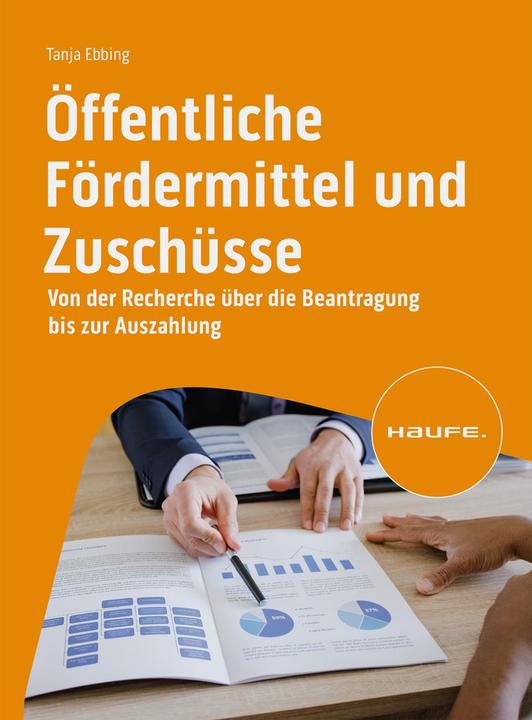 Actual product image Öffentliche Fördermittel und Zuschüsse (German, Tanja Ebbing, 2023)