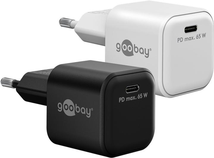 Produktbild Goobay USB-C Nano Schnellladegerät mit GaN Technologie (65 W)