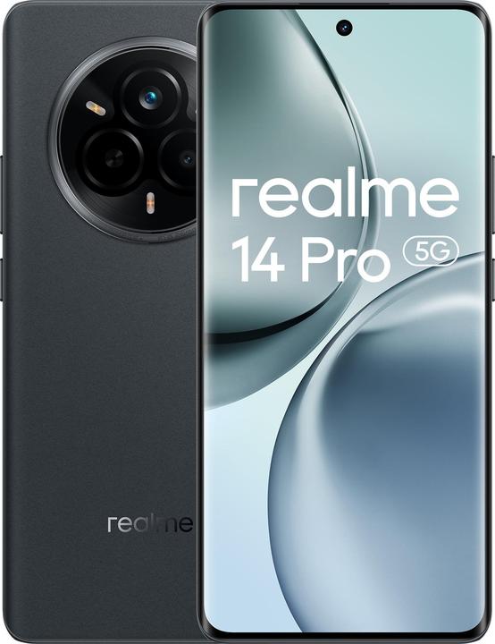 Actual product image realme Realme 14 Pro (512 GB, Suede Grey, 6.77", Dual SIM, 50 Mpx, 5G)