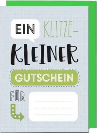 Produktbild Gutscheinkarte (12 Stk.)