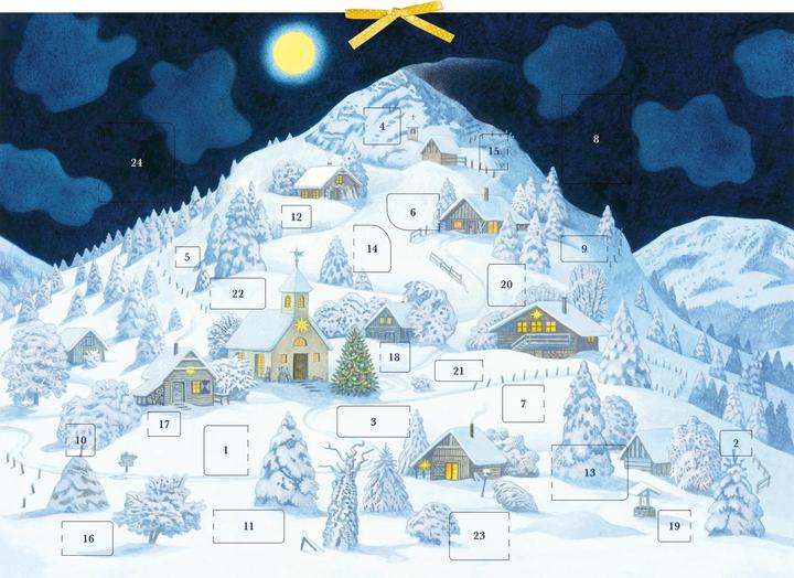 Actual product image Christmas in the mountains