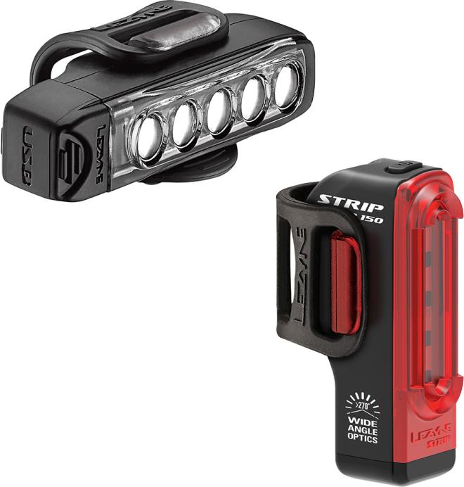 Actual product image Lezyne Strip Drive Pair (700 lm, 300 lm)