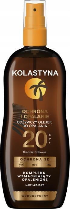 Actual product image Kolastyna Nourishing Tanning Oil Spf20 150 Ml