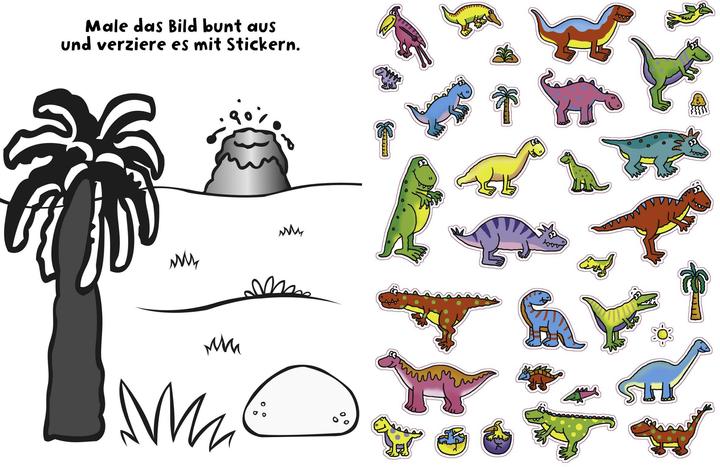 Actual product image 555 Dinosaur stickers