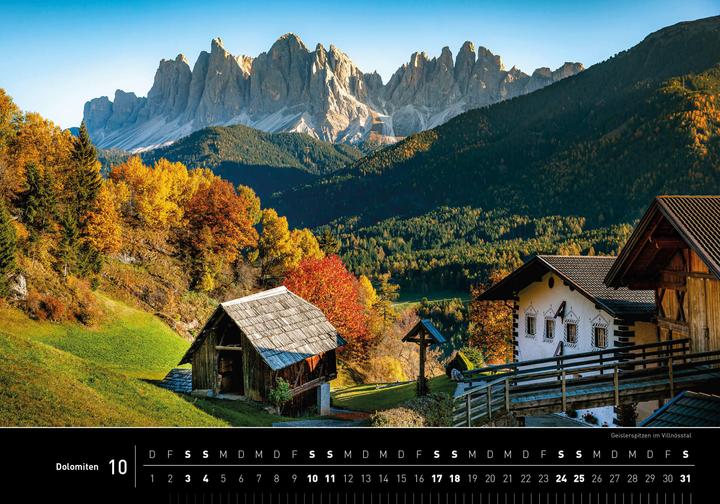 Produktbild Dolomiten Premiumkalender 2026 (50 x 35 cm, Deutsch)