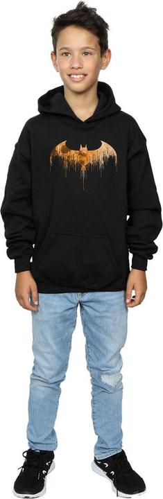 Produktbild Batman Arkham Knight Halloween Moon Logo Fill Kapuzenpullover Jungen (140, 146)