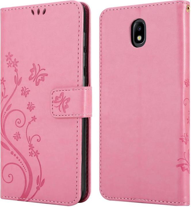 Produktbild Cadorabo Flower Book Cover (Samsung Galaxy J7 2018)