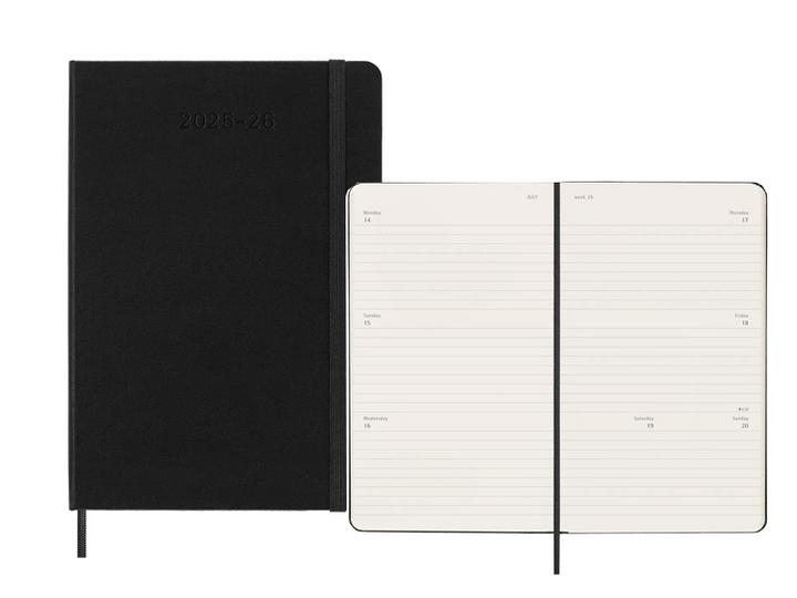 Actual product image Moleskine Schüleragenda Hard Cover Weekly Horizontal (13 x 21 cm, English)