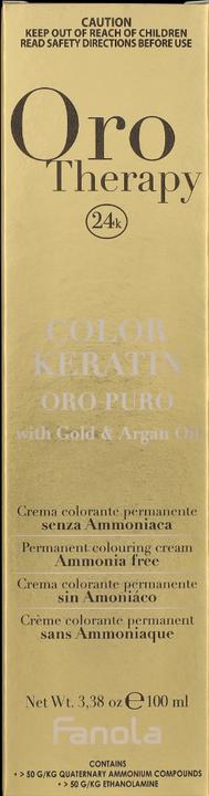 Immagine prodotto Fanola Oro Therapy 8.13 Light Blonde Beige (8.13 Biondo chiaro Beige)