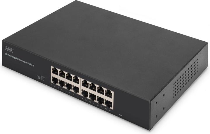 Image du produit Digitus Commutateur Gigabit 16 ports, 19 pouces, non administrable (16 Ports)