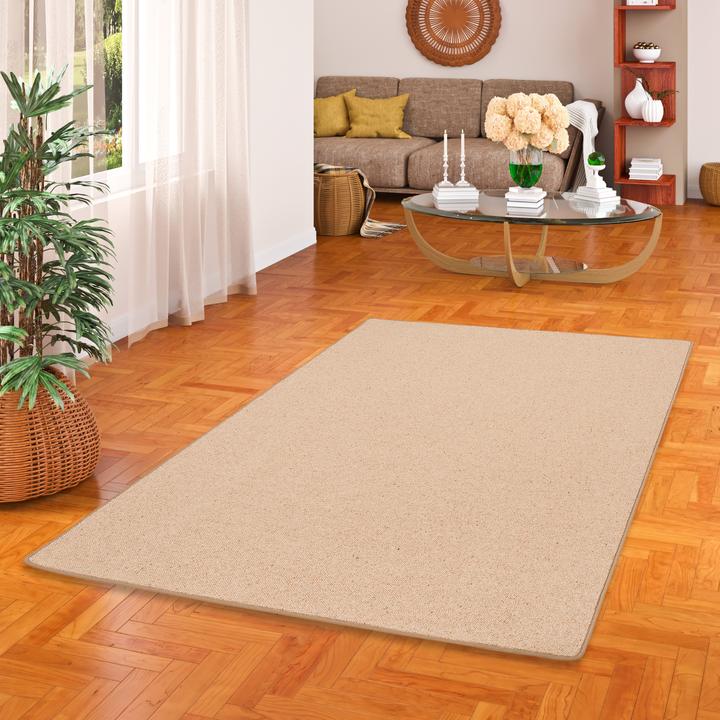 Produktbild Berber Natur Teppich Wolle (100x200 cm)