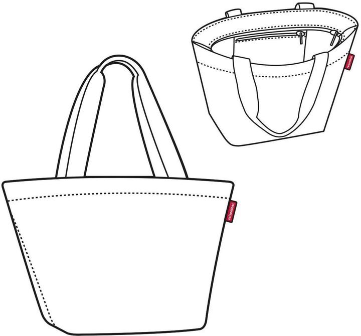 Actual product image reisenthel Bag Shopper M Op-Art