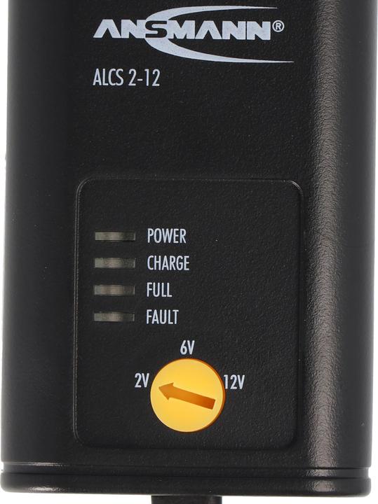 Actual product image AccuCell Charger for 2V, 6V and 12V lead-acid, lead-gel and lead-fleece batteries (0.40 A)