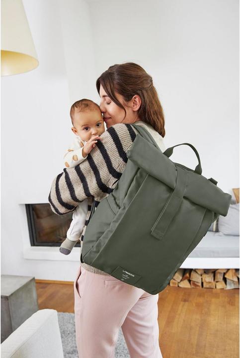 Actual product image Lässig Green Label Rolltop Up changing rucksack