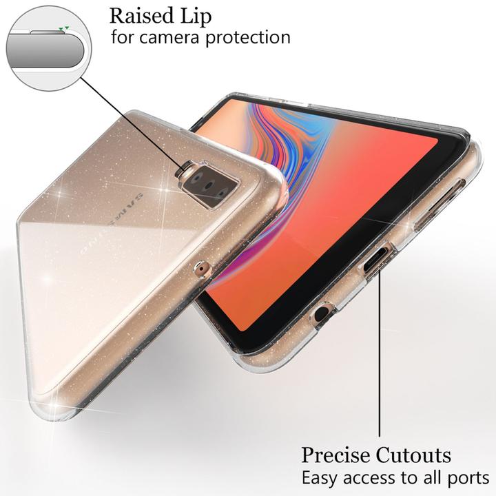 Produktbild Nalia Glitter Handyhülle (Samsung Galaxy A7 (2018))