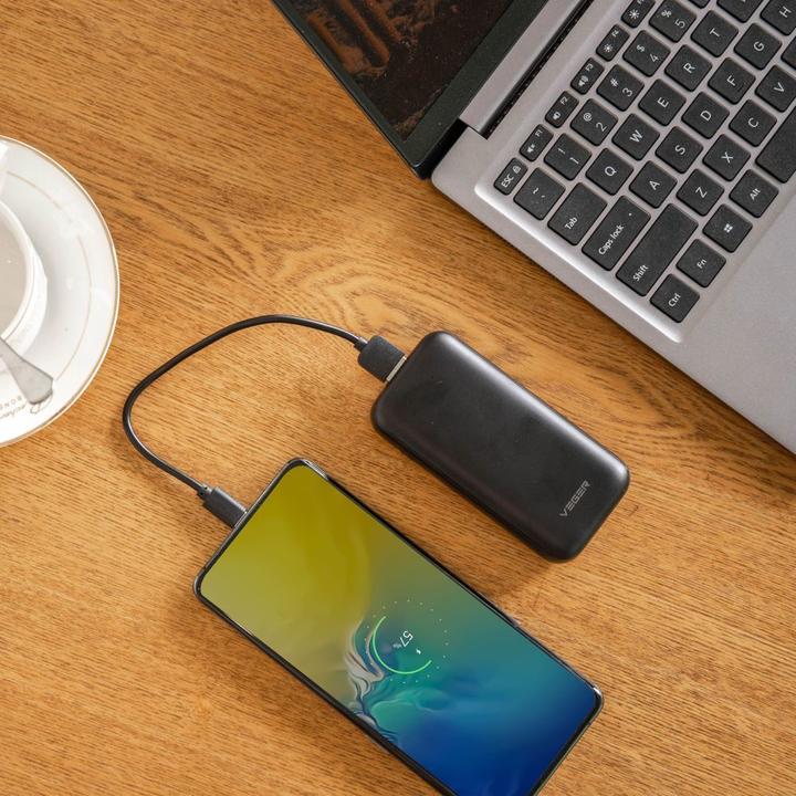 Immagine prodotto Veger Powerbank 10000 mAh PD QC3.0 3A 20W S10 (W1135) nero (10000 mAh, 37 W, 37 Wh)