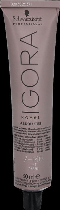 Immagine prodotto Schwarzkopf Professional Igora Royal Absolutes S 7-140 Biondo Medio Cendré Beige Naturale (Biondo medio, Beige)