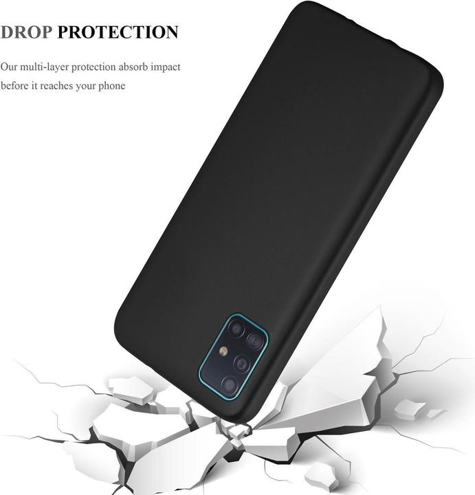 Productafbeelding Cadorabo TPU Matte Metallic hoes (Samsung Galaxy A51 5G)