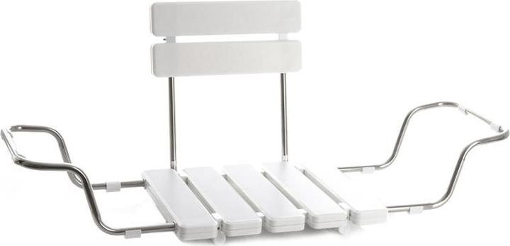 Actual product image No Name BATHROOM SEAT WITH BACK BS-03 WHITE 73-