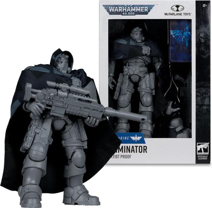 Produktbild McFarlane Warhammer 40,000 Actionfigur Eliminator (Space Marine) Artist Proof 18 cm