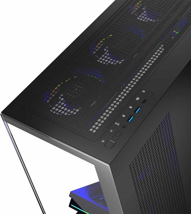 Image du produit Modecom Computergehäuse VOLCANO STELLAR ARGB MIDI 8F (Mini-ITX, mATX, ATX)