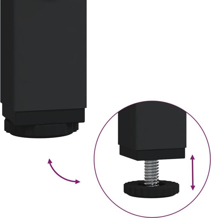 Actual product image VidaXL 2-piece bathroom furniture set