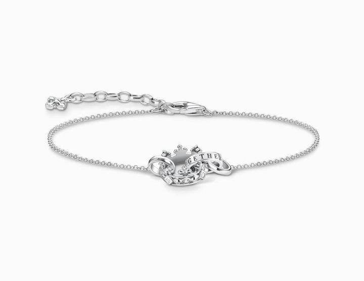 Produktbild Thomas Sabo Armband Krone Silber (19 cm, Silber 925)