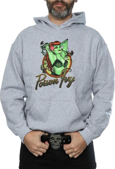 Actual product image Mens DC Bombshells Poison Ivy Badge Hoodie (XL)