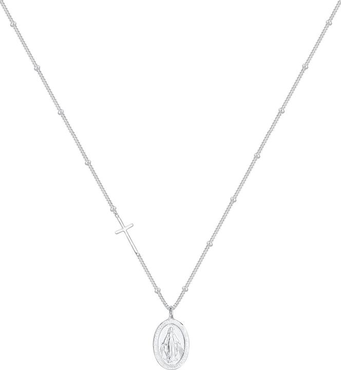 Produktbild Elli Marienbild Anhänger und Kreuz (925 Silber, 45 cm)