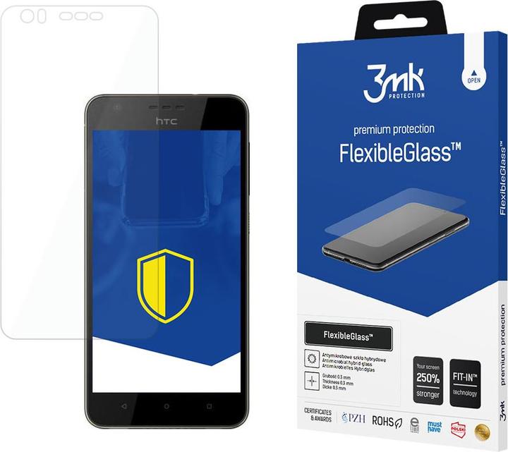 Produktbild 3MK HTC Desire 10 Lifestyle – FlexibleGlass™ (1 Stück, HTC Desire 10 Lifestyle)