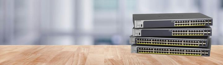 Actual product image Netgear GS724TPP (24 Ports)