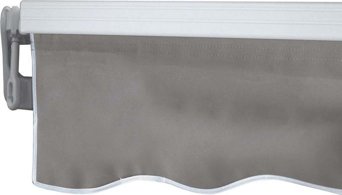 Immagine prodotto Swisshandel24 Tenda da sole in alluminio, tenda a bracci pieghevoli protezione solare 3x2,5m poliestere (3 m)
