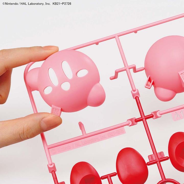 Actual product image Bandai Model Kit EG KIRBY