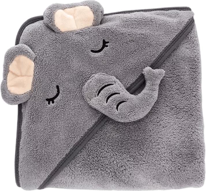 Ninimi Baby Hooded Bath Towel (Elephant)