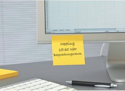 Produktbild Post-it Super Sticky Haftnotizen extrastark 62212SY gelb 12 Blöcke (47.6 x 47.6 mm)