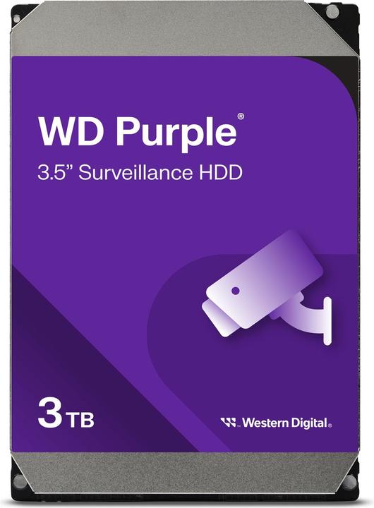 Productafbeelding WD Purple (3 TB, 3.5", CMR)